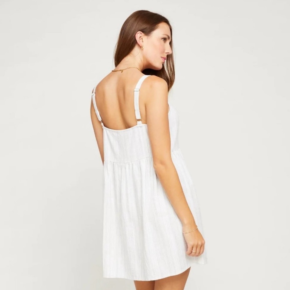 BNWT Gentle Fawn Linen Maui Mini Dress - Picture 5 of 8